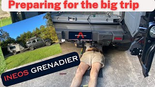 Preparing the Ineos Grenadier for the Outback Australia trip [upl. by Helaine]