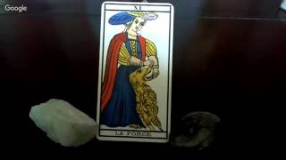 Tarot de Marseille la force et le pendu [upl. by Notneuq]