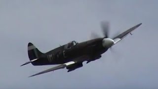 Supermarine Spitfire MK19  BRUTAL GRIFFON SOUND [upl. by Jp450]