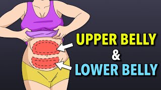 15Day Upper and Lower Belly Fat Loss  Trim Your Waistline Workout [upl. by Euqinoj]