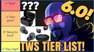 True Wireless Earbuds Tier List 60 Summer 2023 Edition [upl. by Hayman]