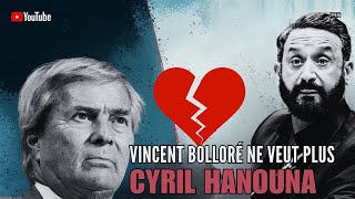 Vicent Bolloré ne veut plus de Cyril Hanouna quotil coûte trop dargent et saffiche pour rienquot tpmp [upl. by Legir417]