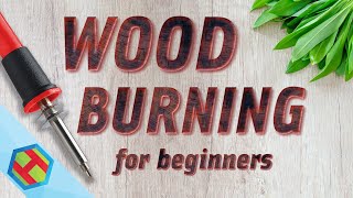 Wood burning for beginners pyrography  how to get started [upl. by Dowling605]