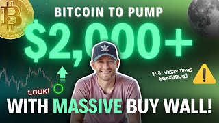 Bitcoin bottom in as massive buy wall forms Look [upl. by Hubble]