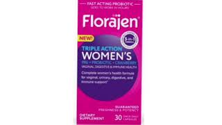 Florajen Triple Action Womens Probiotic Capsule [upl. by Alyacim]