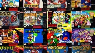 Top 10 SNES Games [upl. by Norvan]