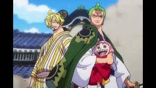 Zoro and Sanji Reunion  One piece  Wano Arc [upl. by Eseerehc790]