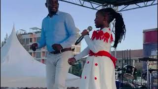 Shiku blessing at Jacaranda grounds crusade [upl. by Dadirac108]