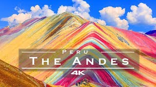 The Andes Peru 🇵🇪  by drone 4K [upl. by Daegal]