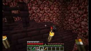 Minecraft quick and easy Blaze Farm Tutorial [upl. by Arty667]