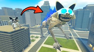 EVOLUTION OF NEW ZOONOMALY CAT TITAN BOSS VS ALL POPPY PLAYTIME SMILING CRITTERS In Garrys Mod [upl. by Meggi]