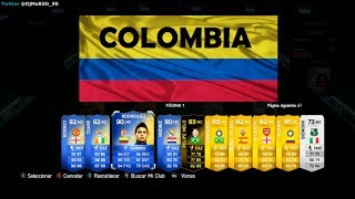 Squad Builder  Review  COLOMBIA  Mundial EGO UT [upl. by Imas672]