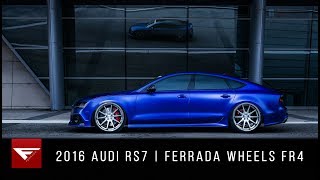 2016 Audi RS7  Satin Action  Ferrada Wheels FR4 [upl. by Rehpitsirhc]