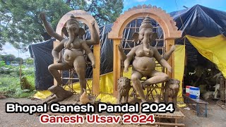 Bhopal Ganesh Pandal 2024 I Ganesh Utsav 2024 I hemrajsinghrai bhopalvlogs [upl. by Irdua]