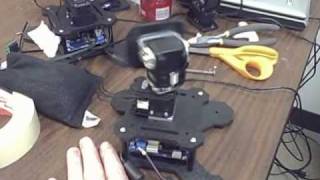 RX24F Dynamixel PanTilt Robot Turret Speed Demo [upl. by Allsopp]