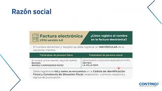 CONTPAQi® Factura Electrónica ANEXO 20 Versión 40 2023 [upl. by Louth]