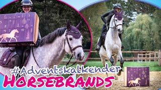 Lia amp Alfi  Unboxing Horsebrands Adventskalender für Reiter und Pferde [upl. by Hole704]