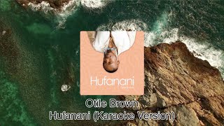 Otile Brown  Hafanani Karaoke Version [upl. by Asssilem]