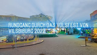 Volksfest Vilsbiburg Rundgang 2022 [upl. by Schilling819]