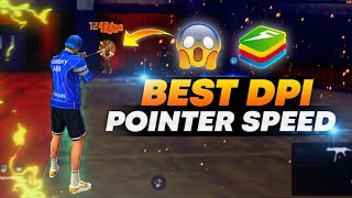 Mastering the DPI Perfect Pointer Speed for Free Fire on PC  Best DPI For Headshots Bluestacks 5 [upl. by Sara]