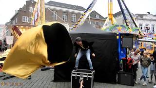 Opening Kermis Den Bosch 2019  Door Winfried Master illusionist [upl. by Ameehs]