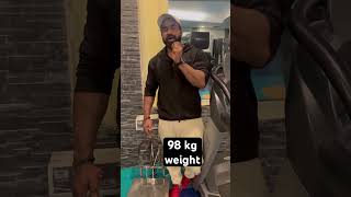 98 kg weight gym health [upl. by Adaurd]