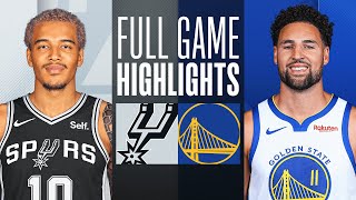 SPURS at WARRIORS  FULL GAME HIGHLIGHTS  March 9 2024 [upl. by Lyreb]