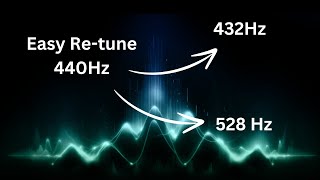 4 Ways To Convert 440 Hz Music to 432 hz or 528 hz [upl. by Oliva46]