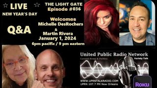 The Light Gate QampA  Michelle Desrochers  Martin Rivera [upl. by Linnet299]