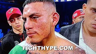 JOSE BENAVIDEZ SECONDS AFTER GETTING KNOCKED OUT BY TERENCE CRAWFORD EXPLAINS WHAT WENT WRONG [upl. by Tedmund831]