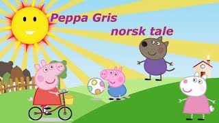 Peppa Gris får vannkopper Norsk tale Barneserier på norsk svenska [upl. by Grantley973]