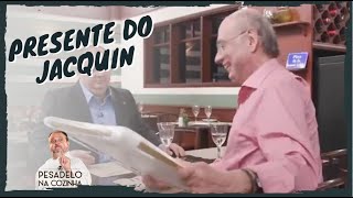 Jacquin presenteia dono do ÇaVa com quadro de Renoir e tem conversa franca Pesadelo na Cozinha [upl. by Hakan]