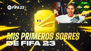 MIS PRIMEROS SOBRES DE FIFA 23 EN LA WEB APP [upl. by Matty]