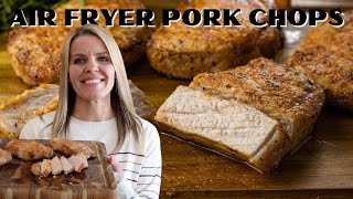 Air Fryer Pork Chops [upl. by Atteynad]