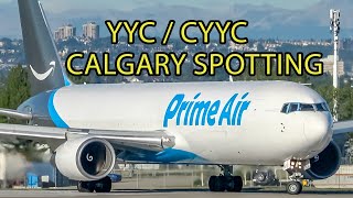 The VERY BEST of Calgary Plane Spotting at YYC  CYYC [upl. by Ahseekan381]