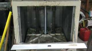 Older microwave in a trash compactor [upl. by Eicats439]