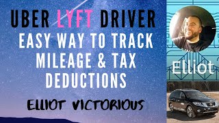 Track Mileage With MileIQ For Uber Lyft Rideshare Driver Tax Deductions  RideshareDaily 025 [upl. by Leimaj177]