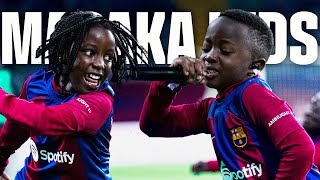 SPECIAL VISIT OF MASAKA KIDS AFRICANA IN BARCELONA 🎤🤩 [upl. by Aloisia]