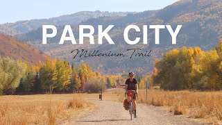 Biking the Millenium Trail in Park City Utah [upl. by Anelahs959]