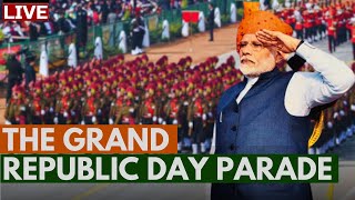 Grand Republic Day Parade LIVE  26th January Parade At Kartavya Path  Republic Day 2024 LIVE [upl. by Elleinad]