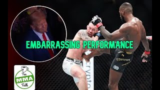 Colby Covington Got Frozen Against Leon Edwards Trump Left The Arena [upl. by Adhern]