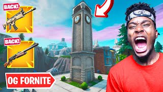 P2istheName RETURNS to OG Fortnite OFFICIALLY [upl. by Assile]