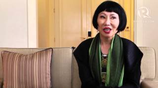 Joy Luck Club author Amy Tan My father mother appear in my stories [upl. by Margarethe]