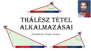 Thálész tétel alkalmazásai [upl. by Outlaw]