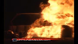 Epic Tank Battery Explosion Captured from 200 Yards Away Unbelievable Footage in Lamesa TX 51509 [upl. by Rehttam52]