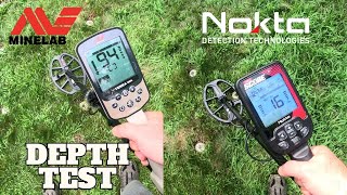 NOKTA TRIPLE SCORE VS MINELAB XTERRA ELITE DEPTH AND IRON TEST [upl. by Florida]