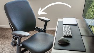 The Steelcase Leap V2 Setup for Ergonomics and Review [upl. by Omero]