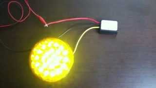 Estrober intermitente led Marranito  Electronilab [upl. by Rhines]