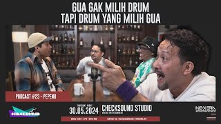 PEPENG EX DRUMMER NAIF SELAMA INI LAGU quotBENCI UNTUK MENCINTAquot SALAH ARANSEMEN  CHECKSOUND [upl. by Wertz377]