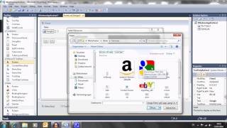 Visual Basic 20082010 Einfacher Webbrowser  Buttons Icons und Schnellstartleiste Tutorial Teil 2 [upl. by Albrecht]